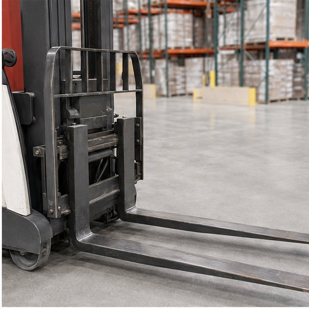 Used Crown RR 5725 1.6 ton Electric forklift for sale, forks and carriage
