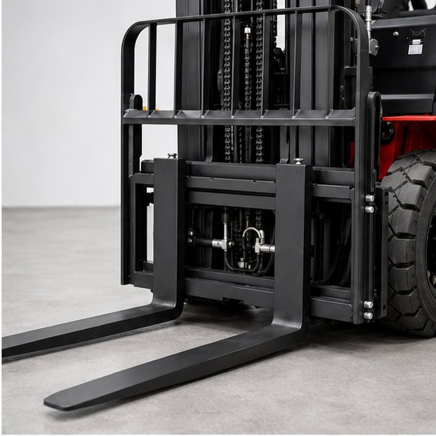 New EP EFL252 2.5 ton Electric forklift for sale, forks and carriage