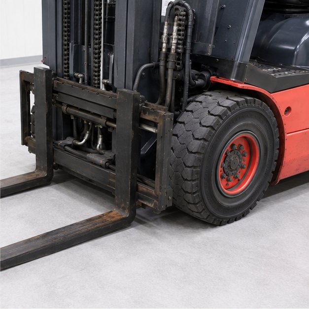 Used Linde H30D 3 ton Diesel forklift for sale, forks and carriage