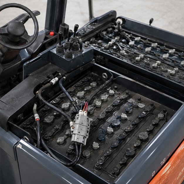 Used Toyota 8FBE20 2.0 ton Electric forklift for sale, seat and controls